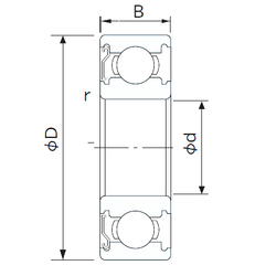 Подшипник 6002ZE