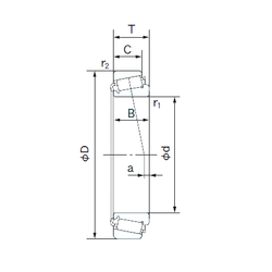 Подшипник E30222J