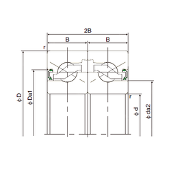 Подшипник 15TAB04DF-2NK