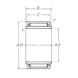 Подшипник LM6040