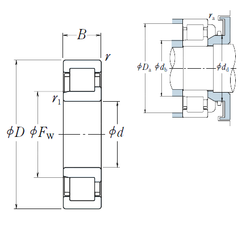 Подшипник NUP 304 ET