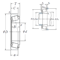 Подшипник T4CB100