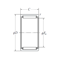 Подшипник RLM4020