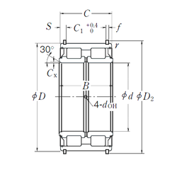 Подшипник RS-5056NR