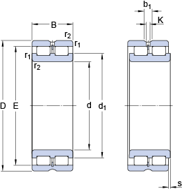 Подшипник NNCL 4940 CV