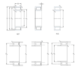 Подшипник NCF3040CV