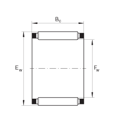 ПОДШИПНИК РОЛИКОВЫЙ ИГОЛЬЧАТЫЙ БЕЗ КОЛЕЦ K7X10X8-TV