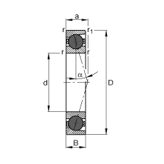 ПОДШИПНИК ШПИНДЕЛЬНЫЙ HCB7200-C-T-P4S