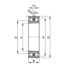 ПОДШИПНИК РОЛИКОВЫЙ РАДИАЛЬНЫЙ NN3006-AS-K-M-SP